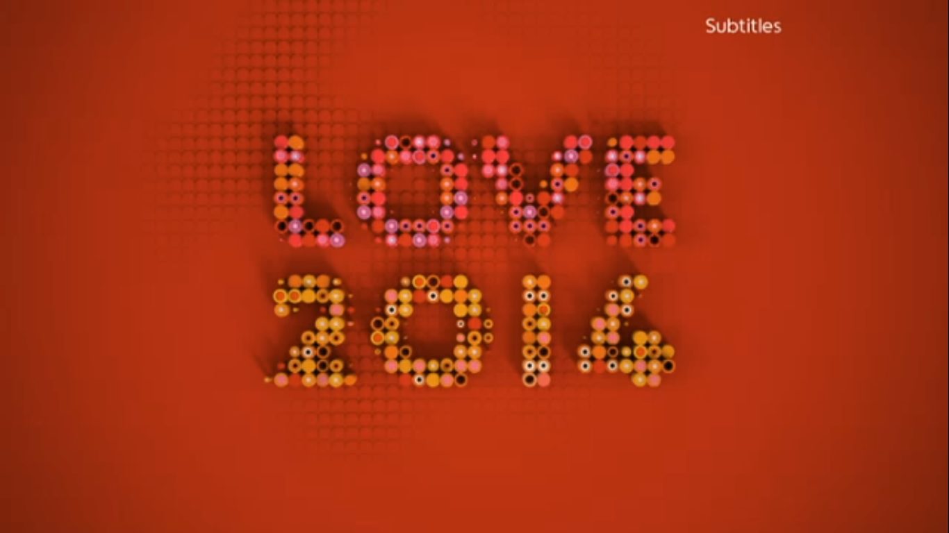 BBC One: Love 2014 Idents & Presentation