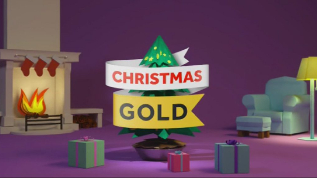 Gold: Christmas 2015 & 2016 Idents & Presentation